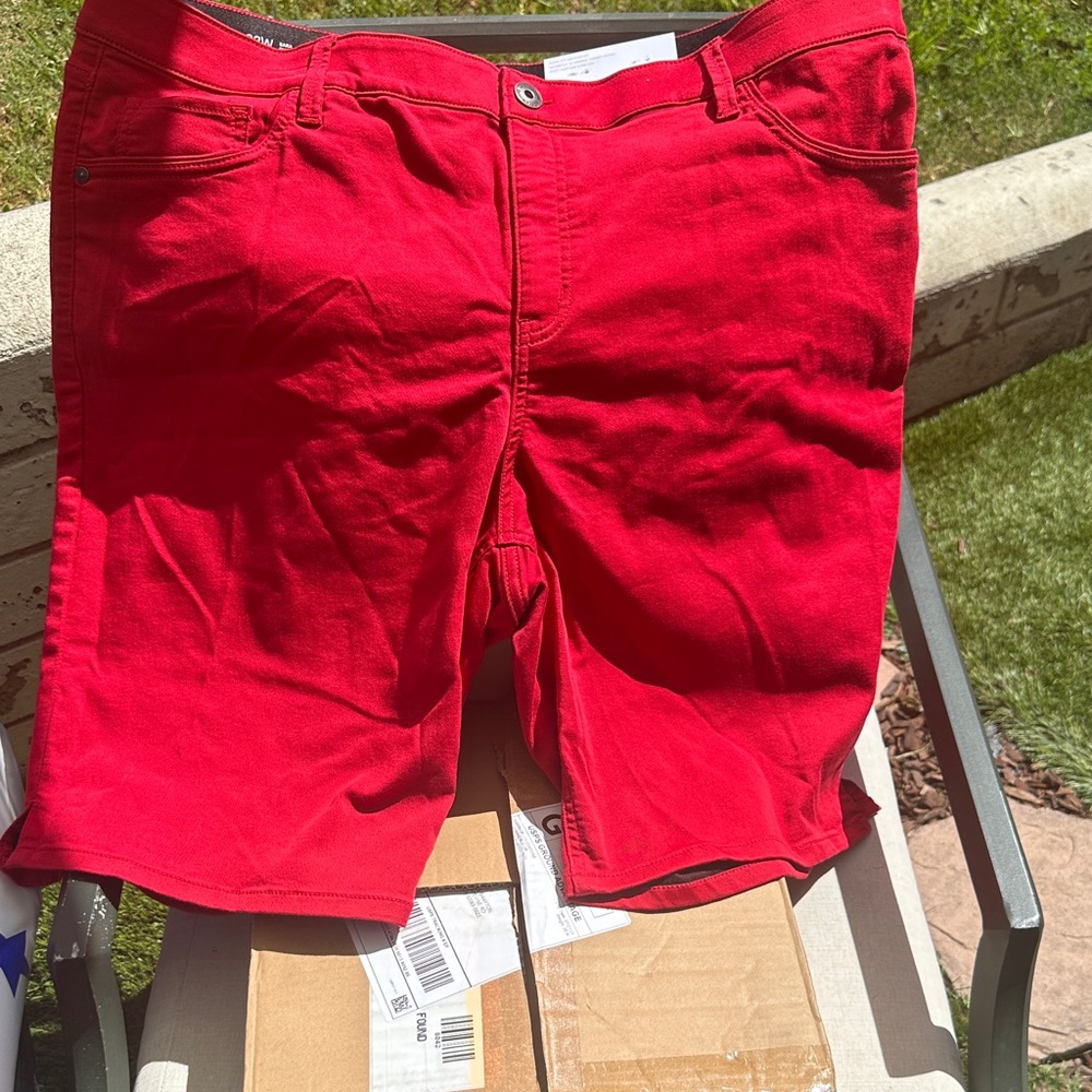 Liz Claiborne Women's Red Shorts